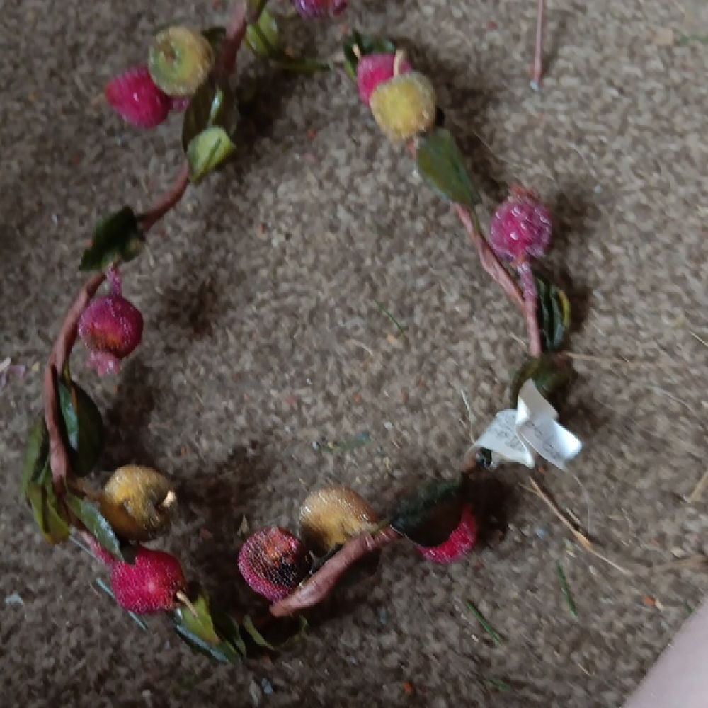 Festive Berry and Leaf Garland